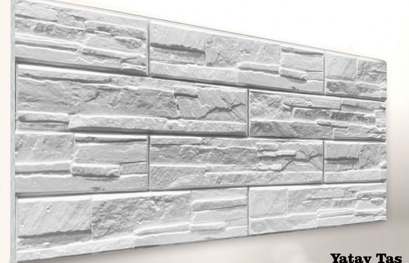 Horizontal Stone Injection Interior Wall Panel